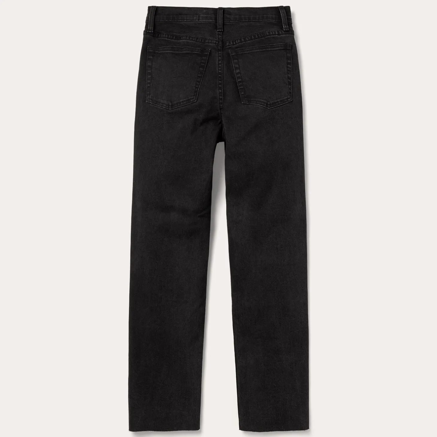 915 High Rise Straight Fit Crop Jeans