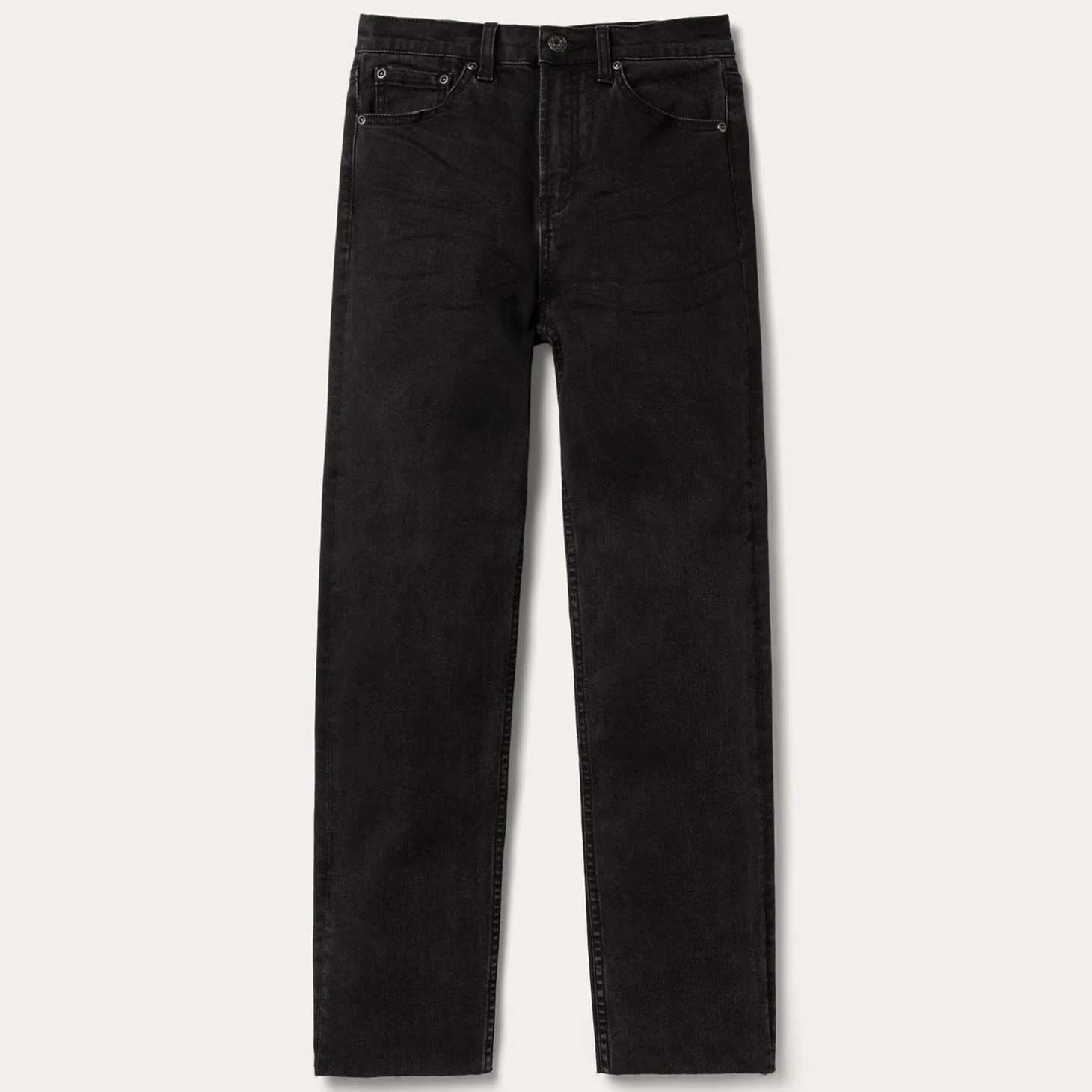 915 High Rise Straight Fit Crop Jeans