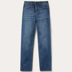 915 High Rise Straight Fit Crop Jeans