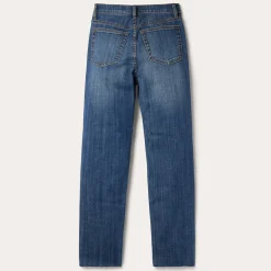 915 High Rise Straight Fit Crop Jeans