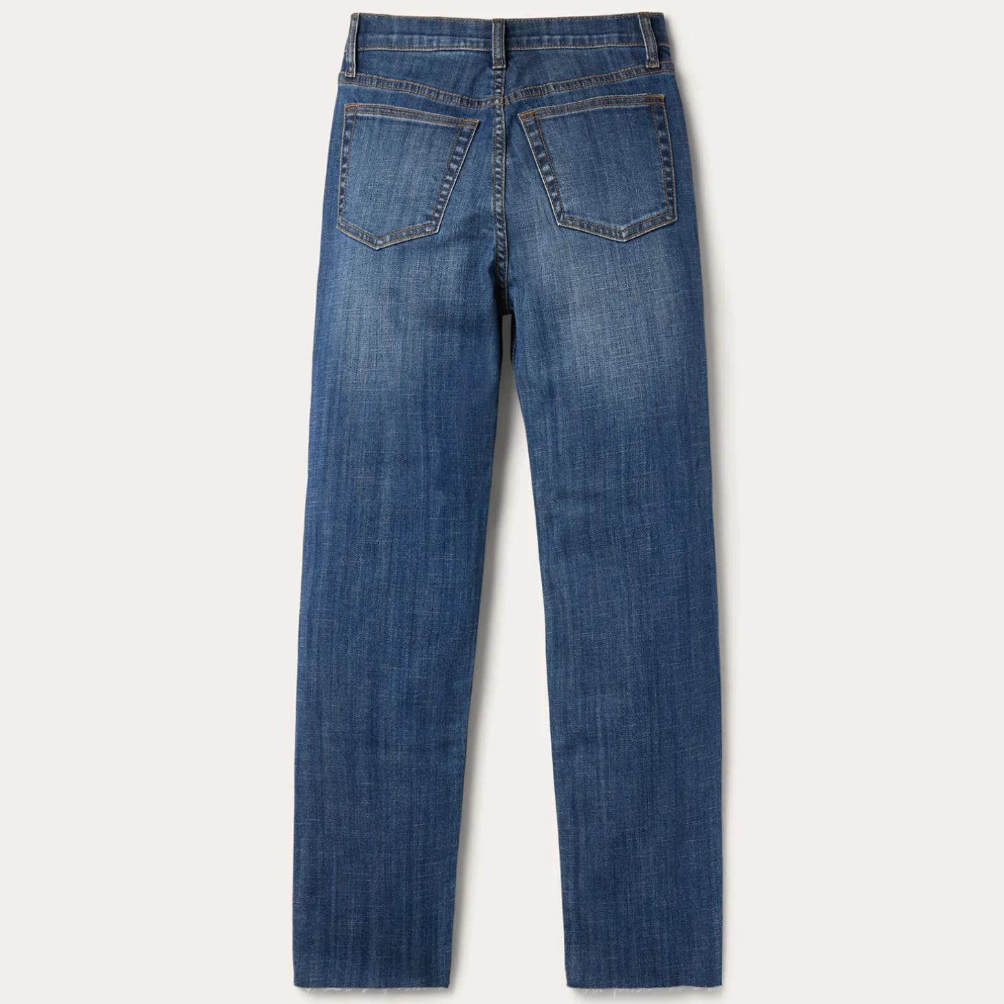 915 High Rise Straight Fit Crop Jeans