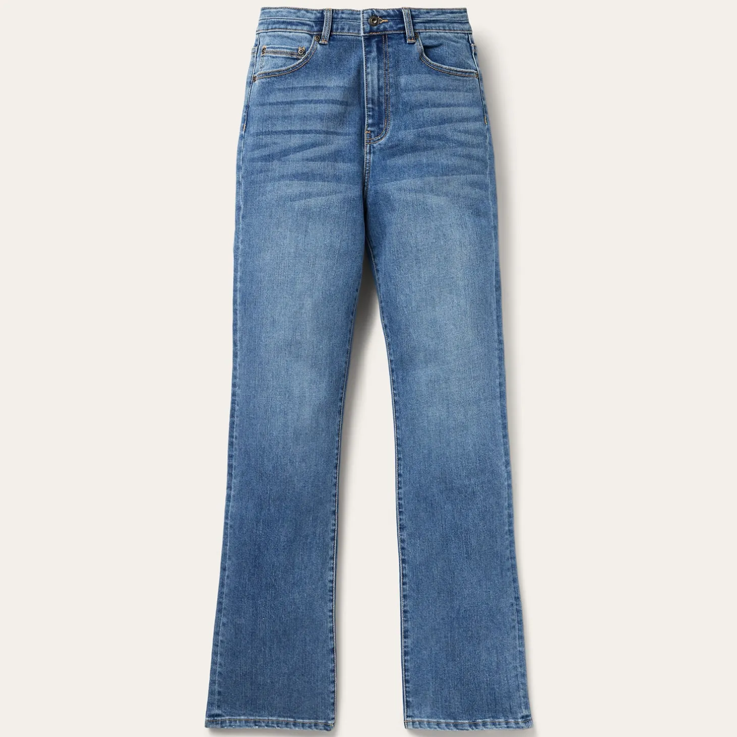 915 High Rise Straight Fit Jeans