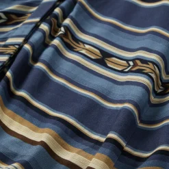Indigo Serape Print Dress