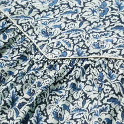 Indigo Tapestry Print Blouse