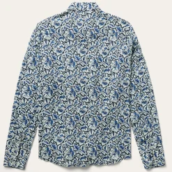 Indigo Tapestry Print Shirt