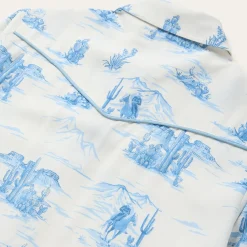 Indigo Trail Print Shirt
