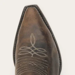 Iris Mid-Calf Embroidered Boot