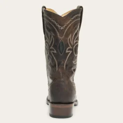 Iris Mid-Calf Embroidered Boot