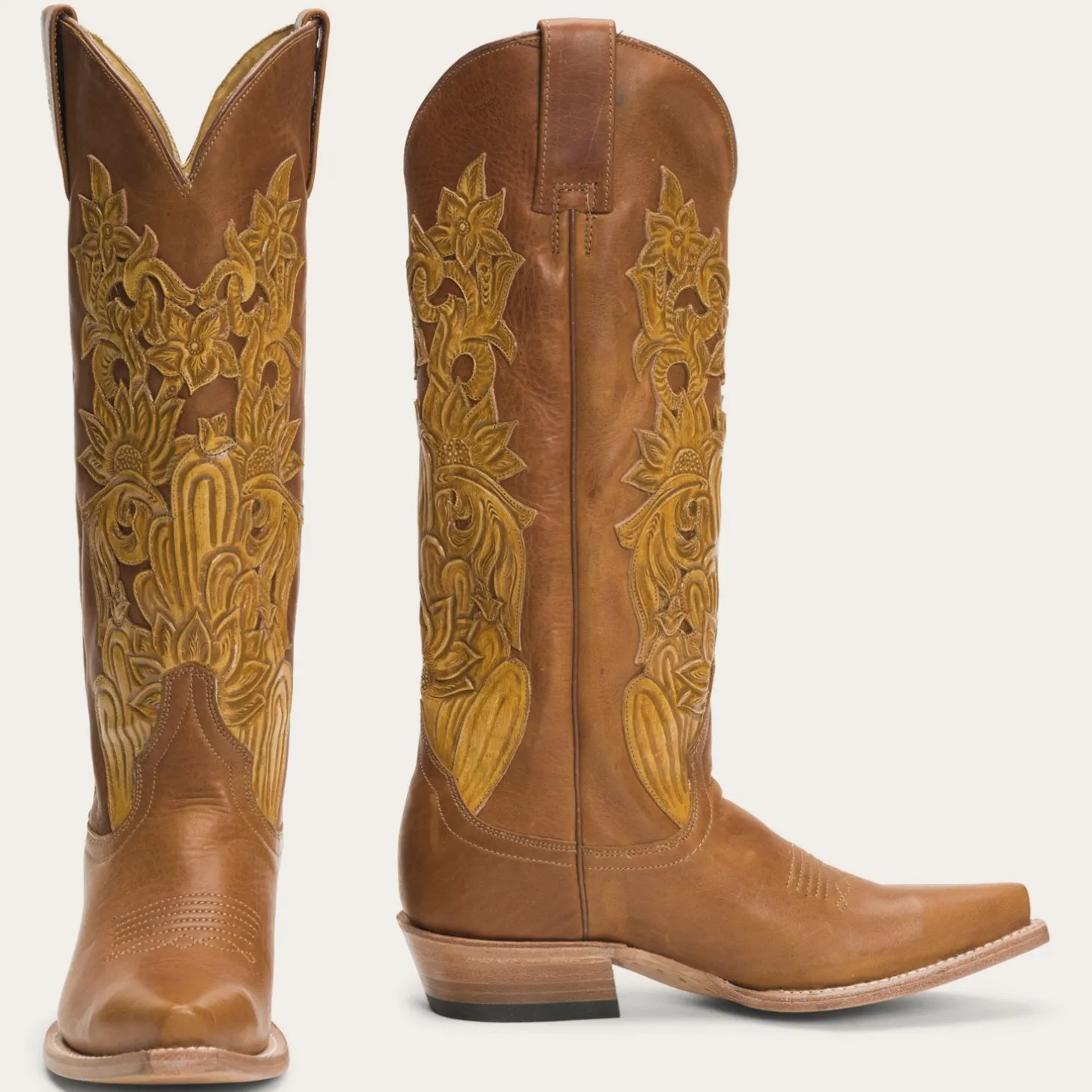 Jules Hand Tooled Leather Boot