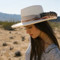 Kings Row Shantung Straw Fedora