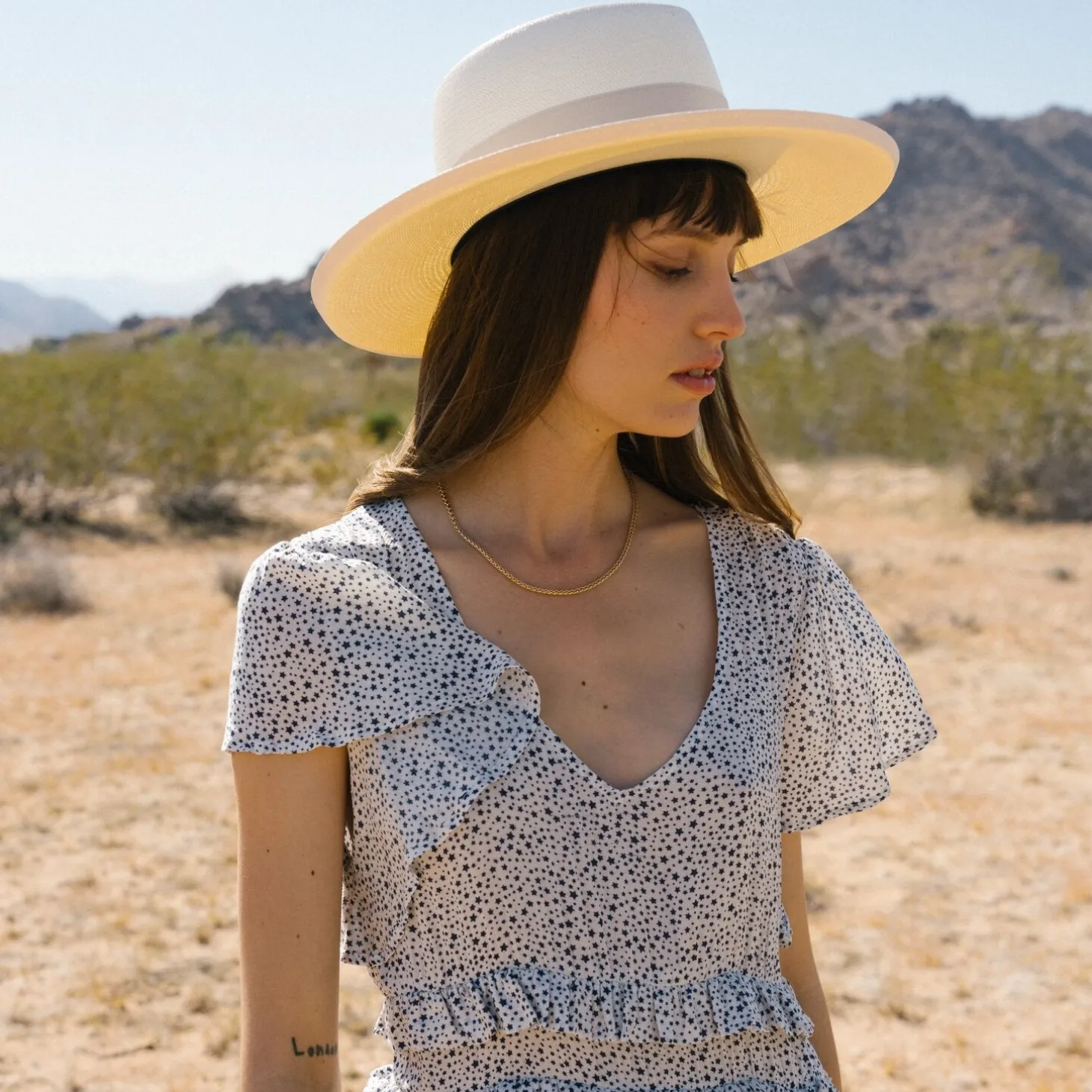 Kings Row Shantung Straw Fedora