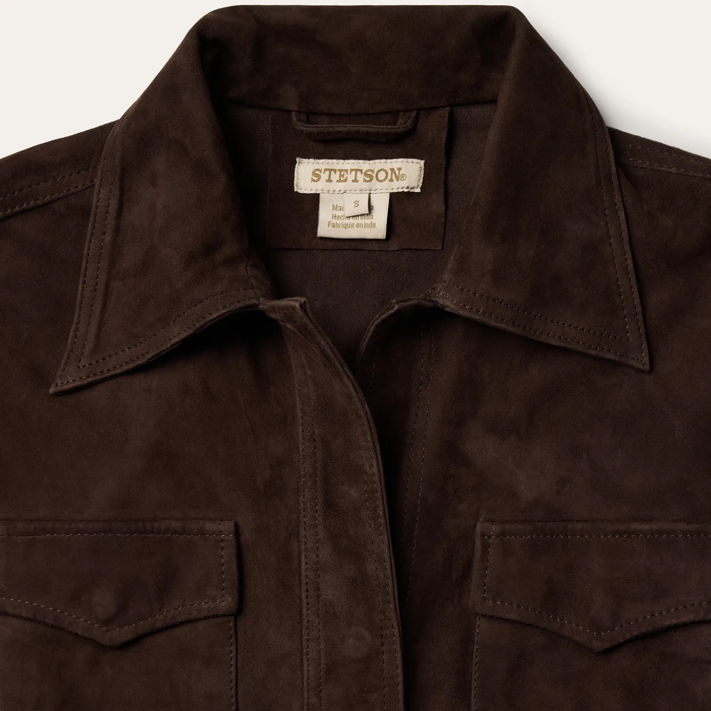 Lambskin Shirt Dress