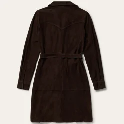 Lambskin Shirt Dress