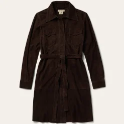 Lambskin Shirt Dress