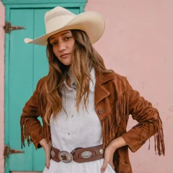 Lamb Suede Fringed Jacket