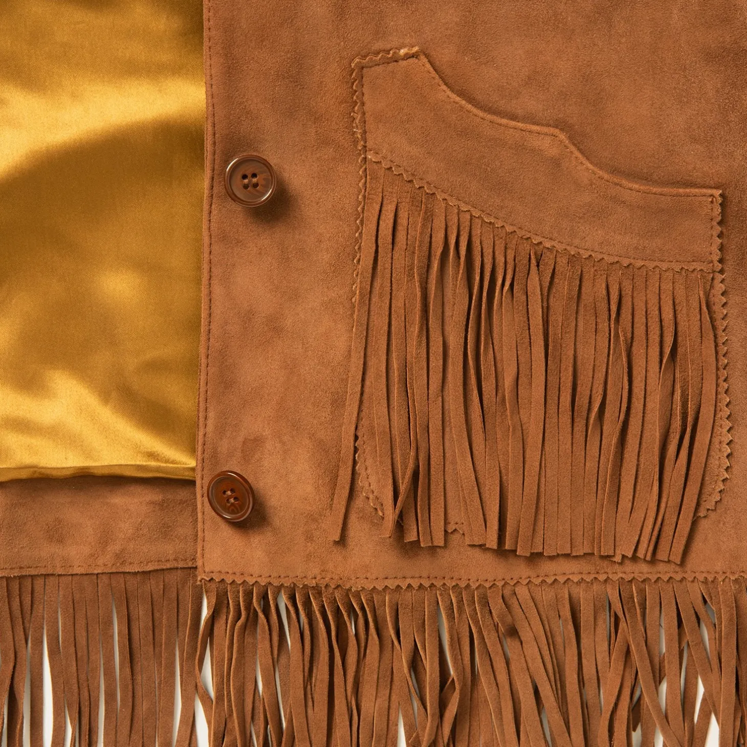 Lamb Suede Fringed Jacket