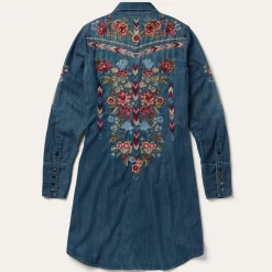 Lavish Denim Shirt Dress