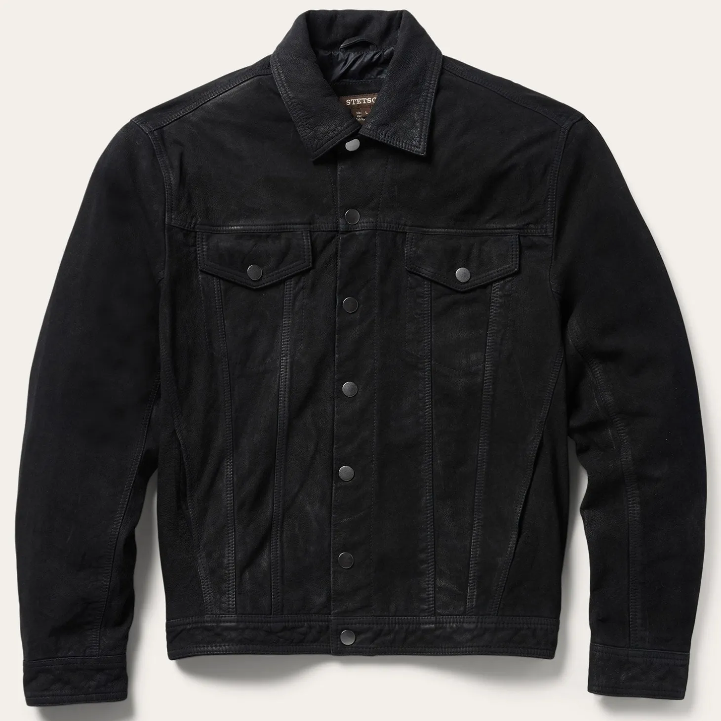 Leather Jean Jacket