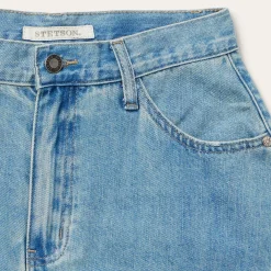Light Wash Denim Skirt
