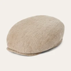 Linen Driver Cap