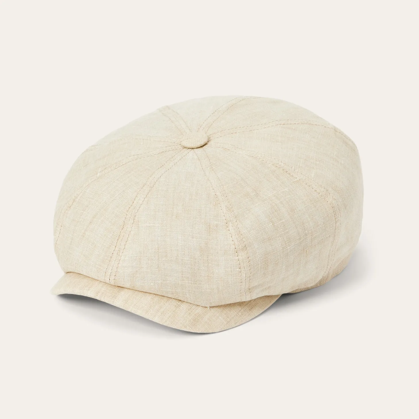 Linen Hatteras Newsboy