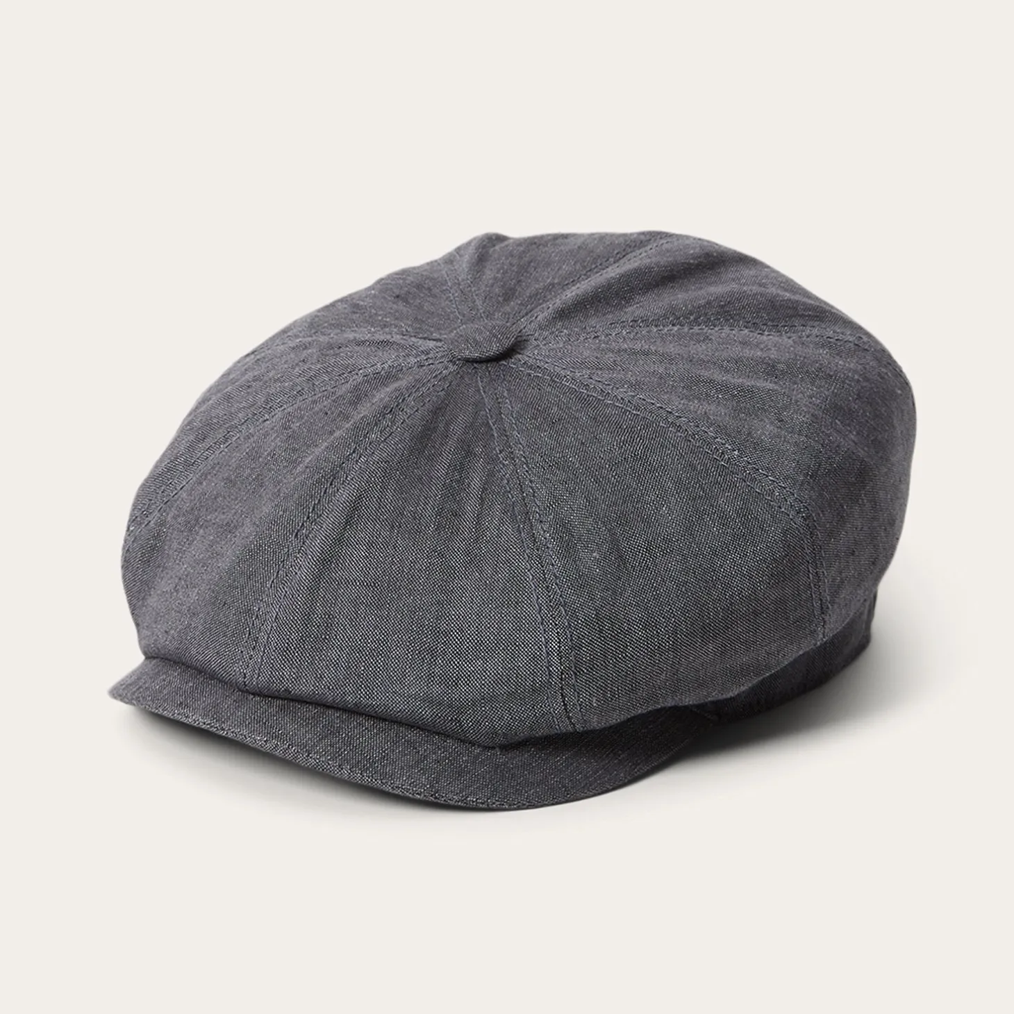 Linen Hatteras Newsboy