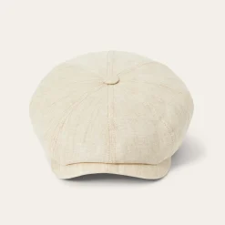 Linen Hatteras Newsboy