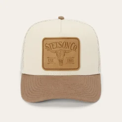 Longhorn Patch Trucker Hat