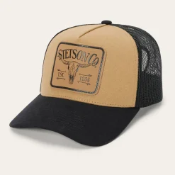 Longhorn Patch Trucker Hat