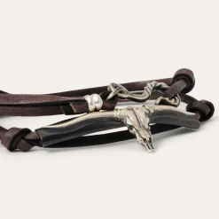 Longhorn Wrap Bracelet