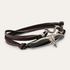 Longhorn Wrap Bracelet