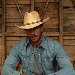 Long-Sleeved Denim Shirt