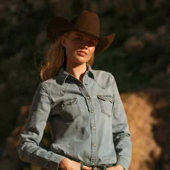 Loose Fit Denim Shirt
