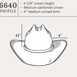 Maddock 10X Straw Cowboy Hat