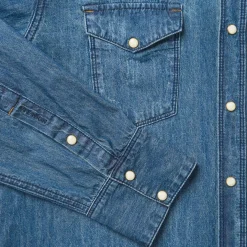 Medium Blue Denim Shirt