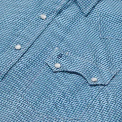 Micro Print Western Shirt
