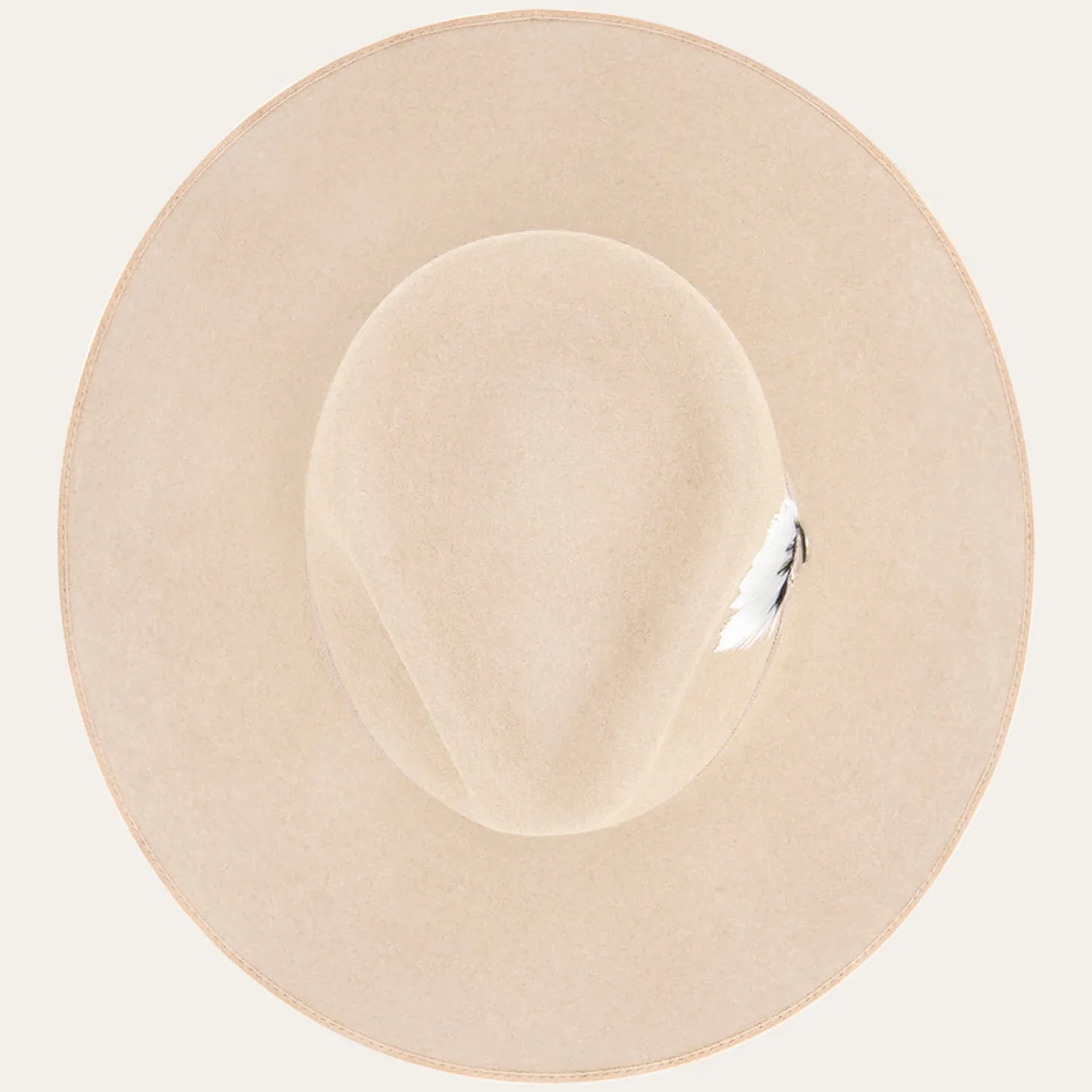 Midtown Wide Flat Brim Hat