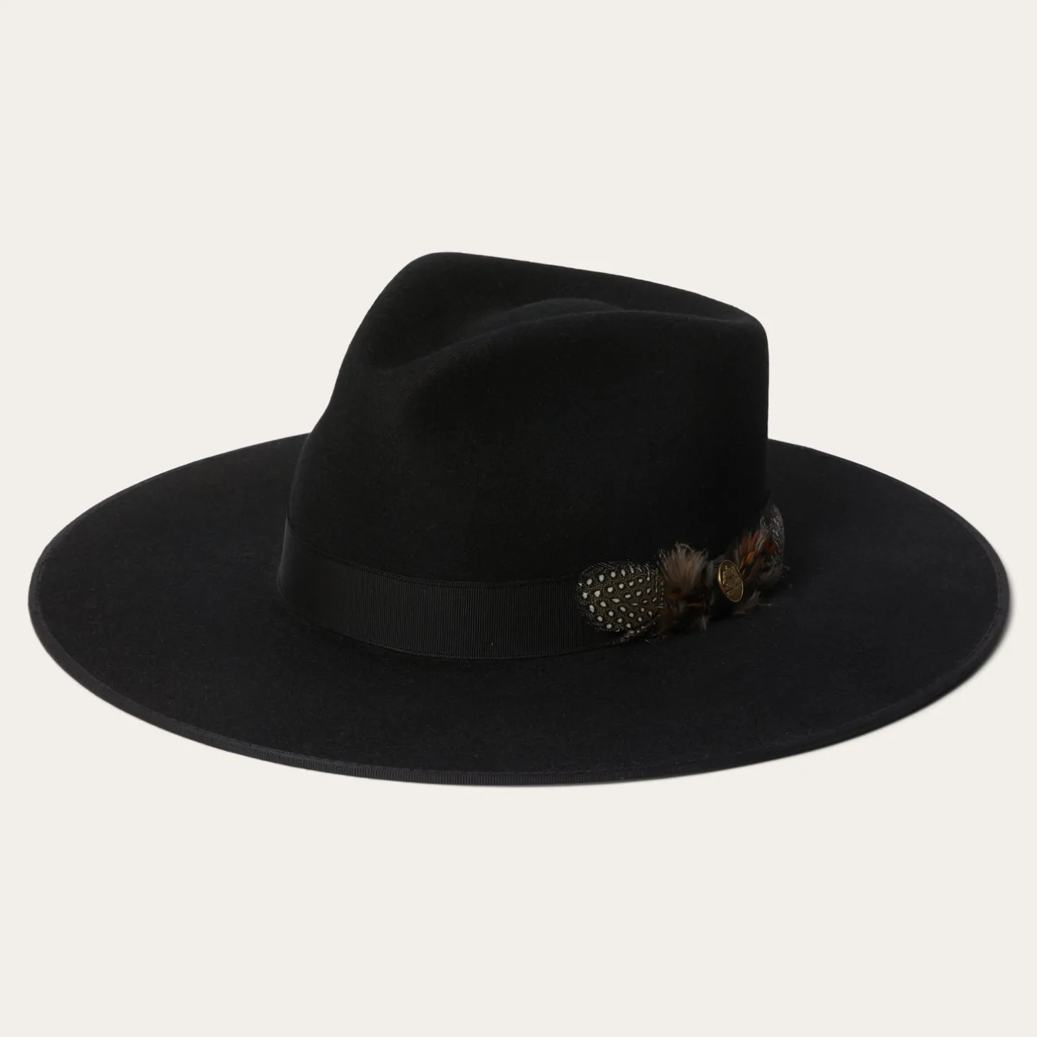 Midtown Wide Flat Brim Hat