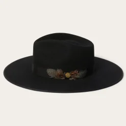Midtown Wide Flat Brim Hat
