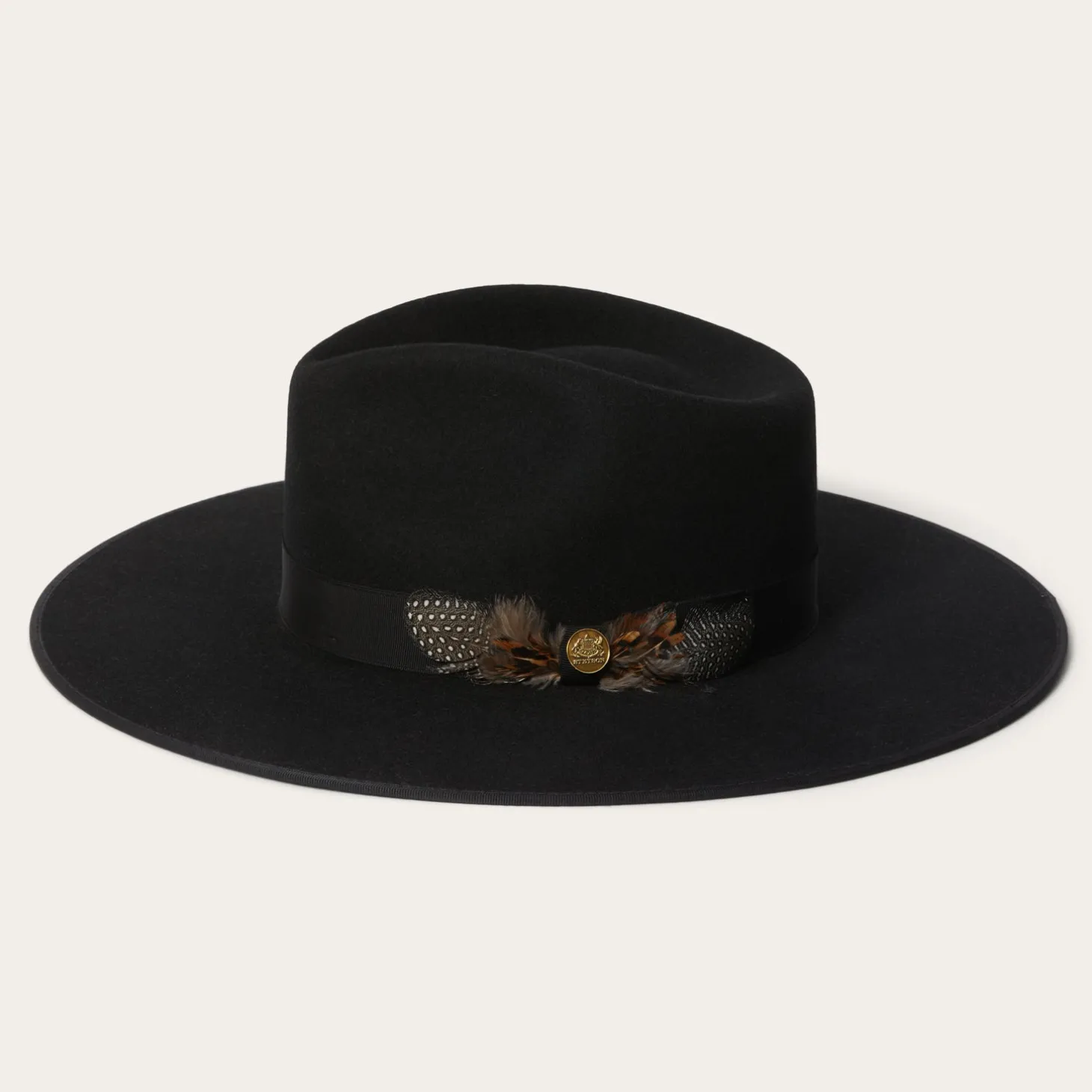 Midtown Wide Flat Brim Hat