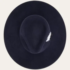 Midtown Wide Flat Brim Hat
