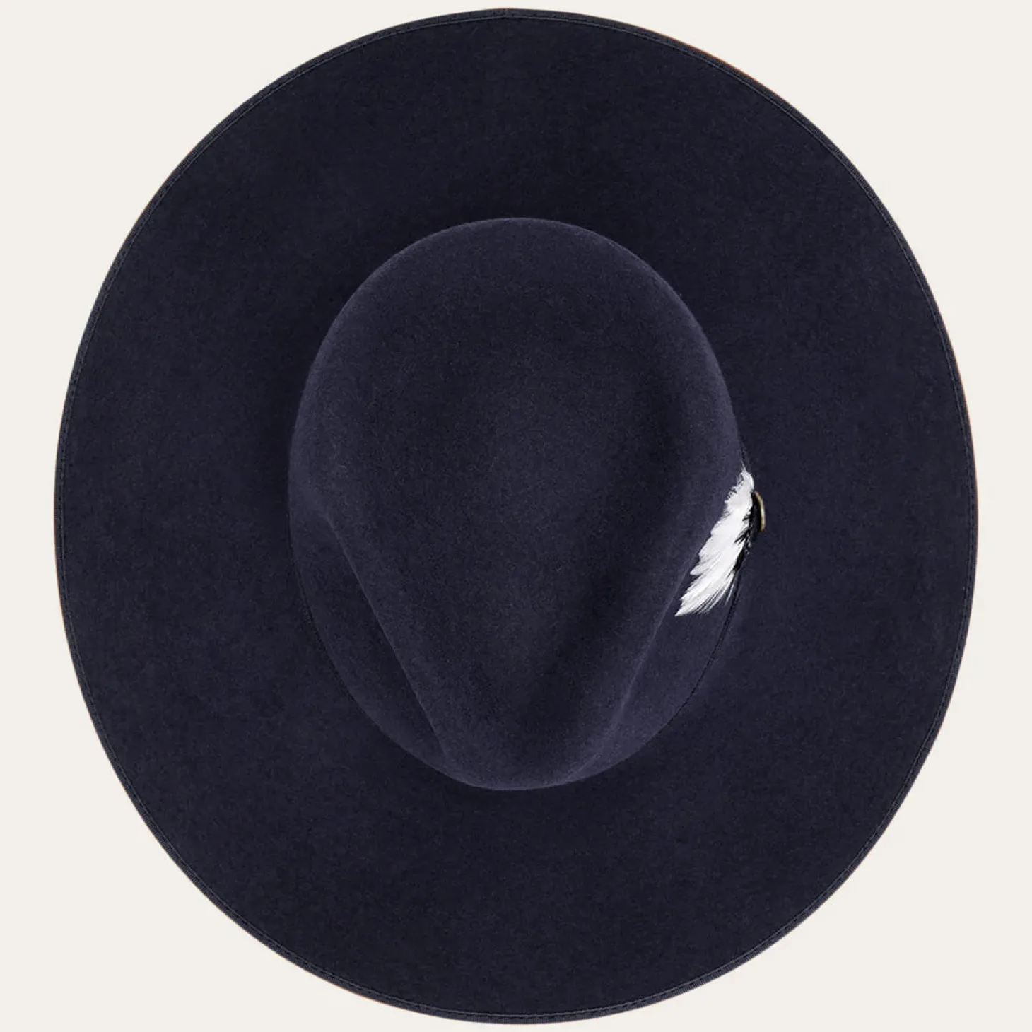 Midtown Wide Flat Brim Hat