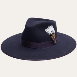 Midtown Wide Flat Brim Hat