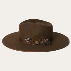 Midtown Wide Flat Brim Hat