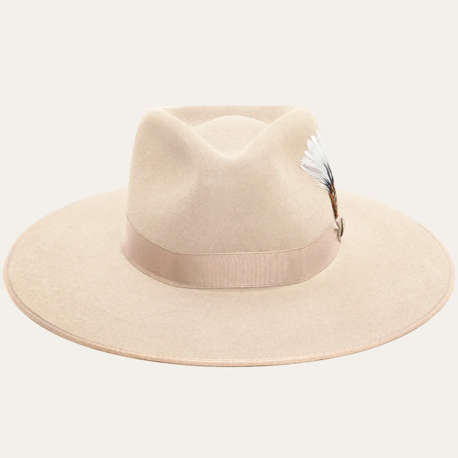 Midtown Wide Flat Brim Hat