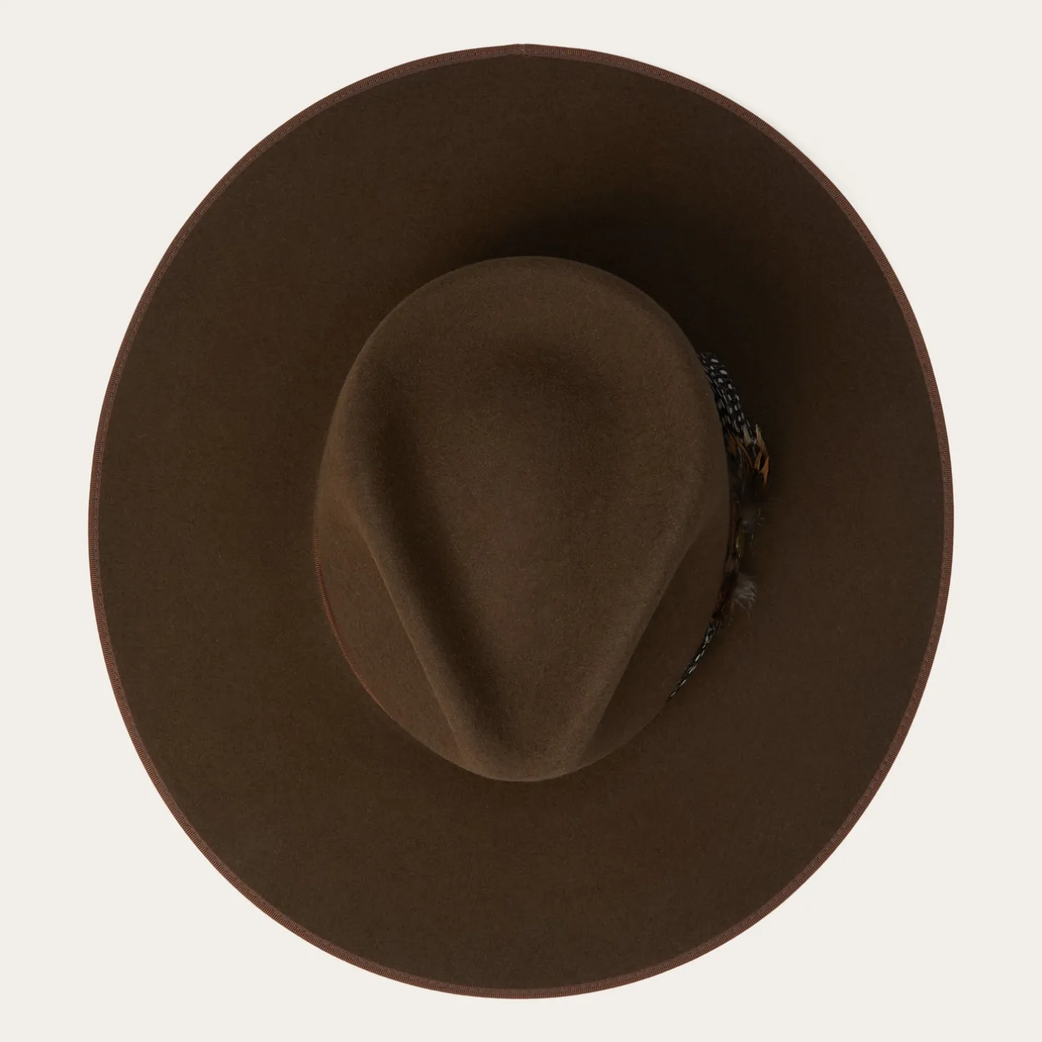 Midtown Wide Flat Brim Hat