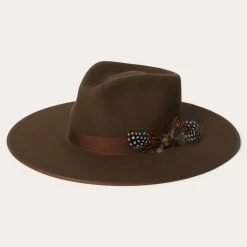Midtown Wide Flat Brim Hat