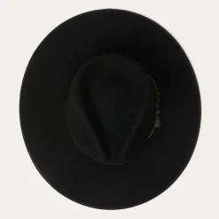Midtown Wide Flat Brim Hat