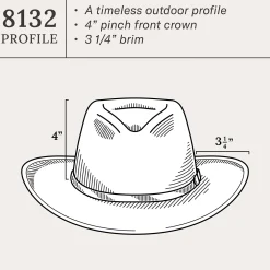 Mountain Sky Crushable Outdoor Hat
