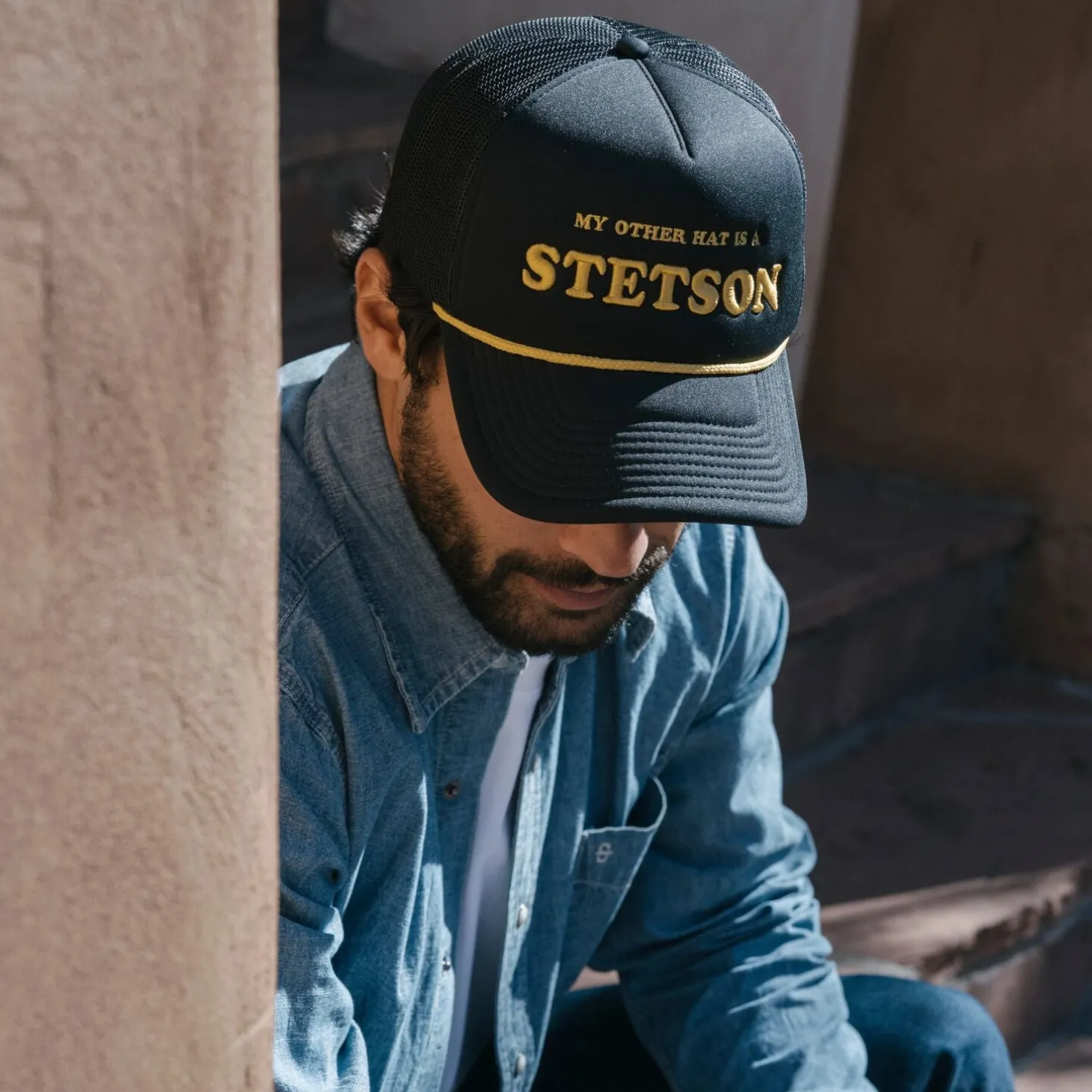 My Other Hat Is A Stetson Trucker Cap